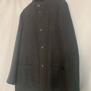 Mens Ermenegildo Zenga Soft Wool Coat
